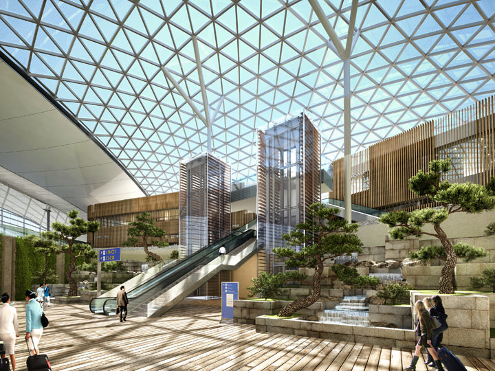 休息空间“Node Area”※照片提供:仁川国际机场