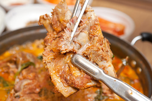 可以轻松剥开的脊骨肉