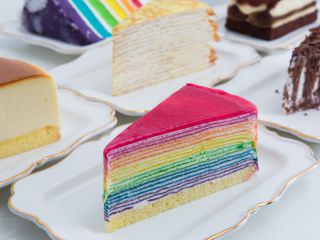 “彩虹千层蛋糕”