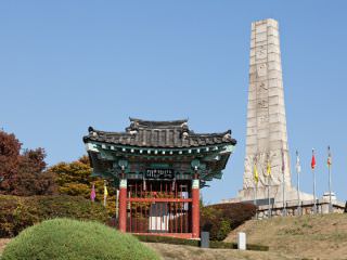 万历朝鲜战争时期的大捷碑阁和后来再建的大捷碑