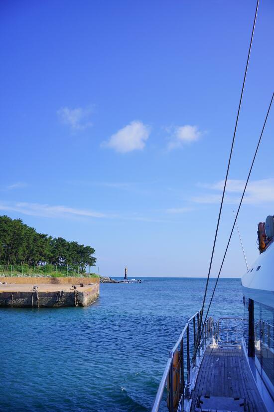 冬柏岛,2005年召开APEC首脑会议时,被称为“最美丽的会场”。