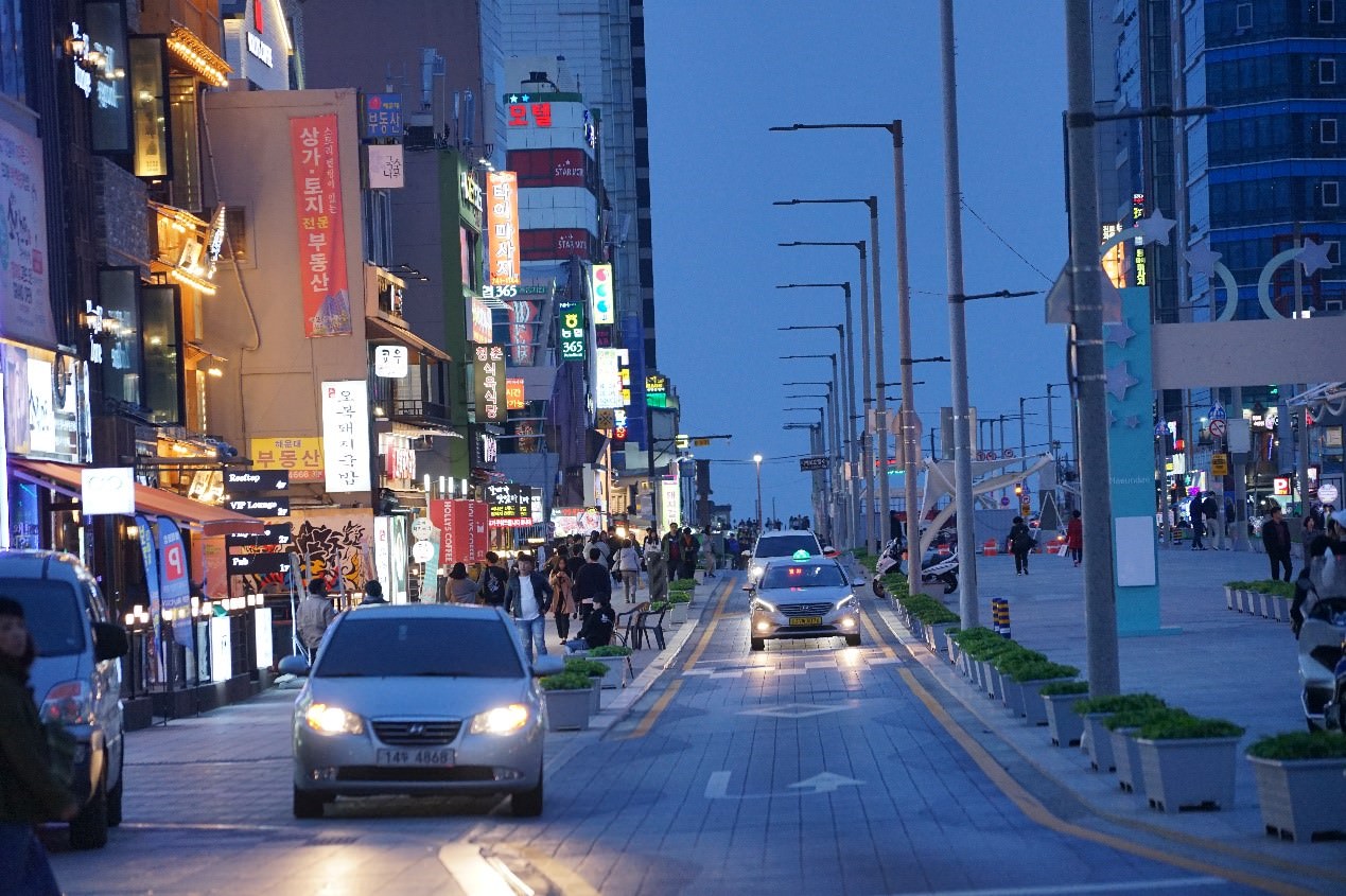 海云台的龟南大路