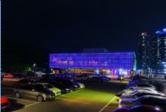 THE BAY101露天停车库里的各款名牌豪车