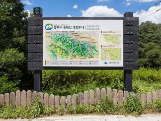 北汉山四周的向导图