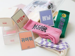 位于汉南洞咖啡街附近的袜子商店&CAFE“MSMR”