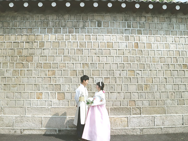 和你一起穿韩服漫步古城墙