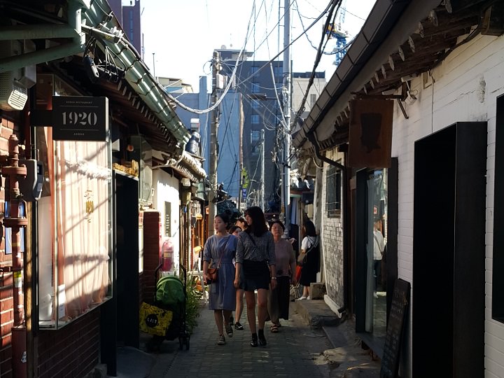 益善洞韩屋村弄堂