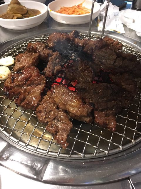 美味的烤肉牛