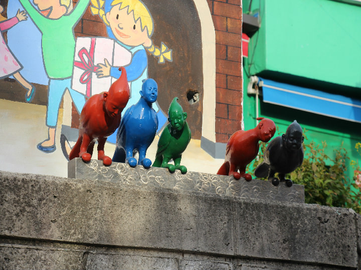 别致的小鸟雕塑