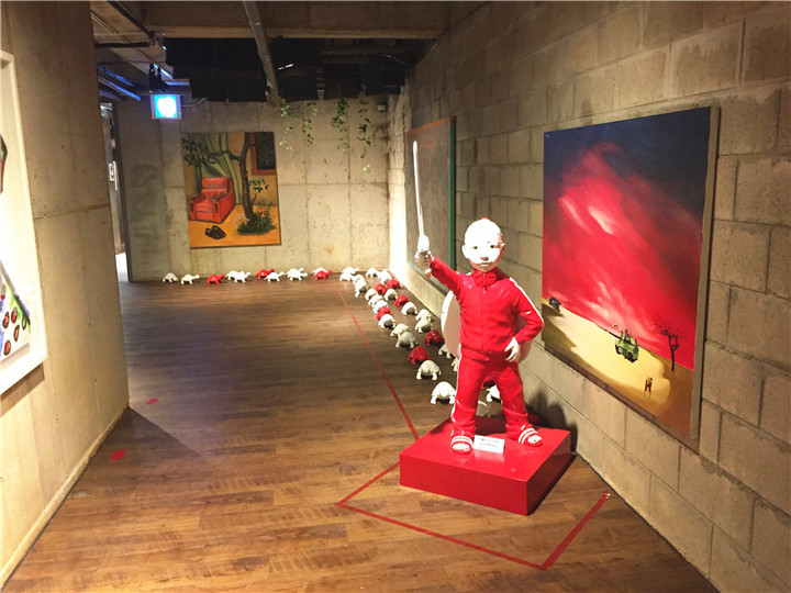 韩国三线拖鞋创意