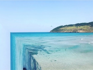 济州的白沙滩到樱花道