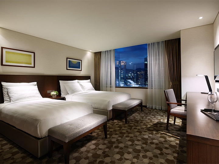 宽敞的客房,全面的设施,为全世界的游客们提供便利