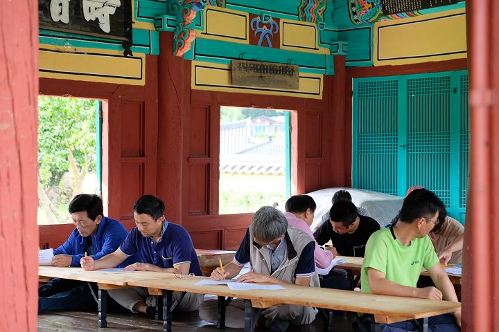 除了休息的房间,读书学习的地方在时间开放