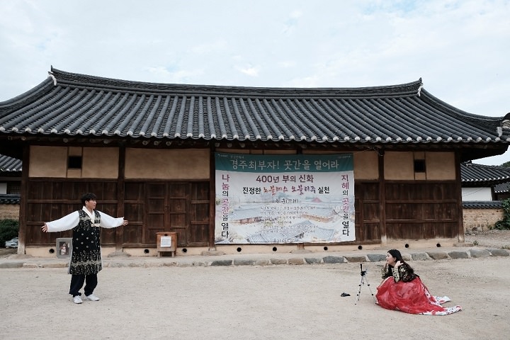 经常会有游客来这里拍照留恋