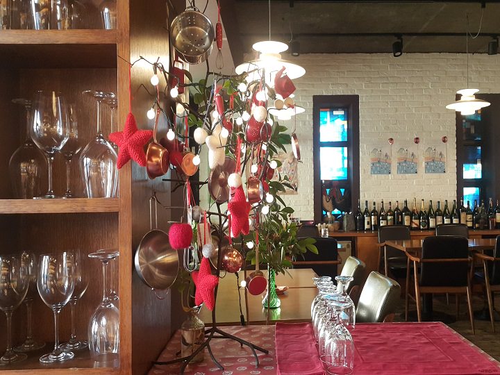 Monet咖啡厅圣诞树