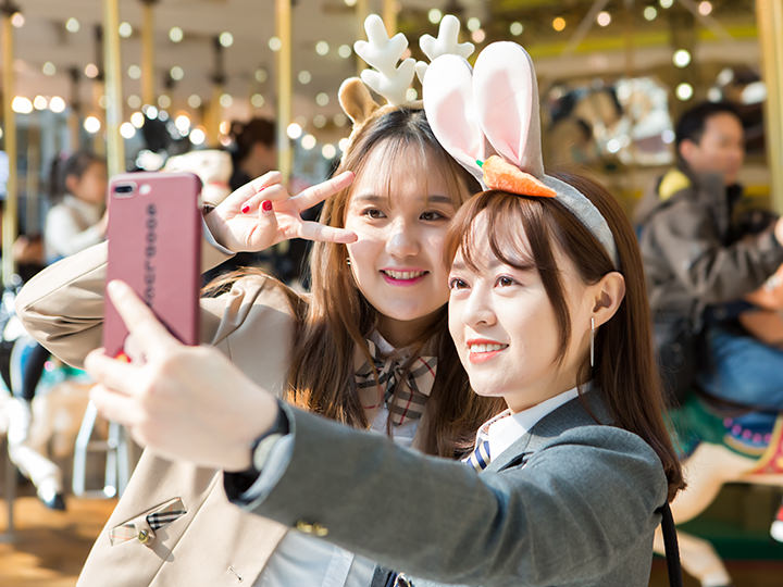 心动百分百的韩国高校校服体验记 韩国当地游攻略 韩巢