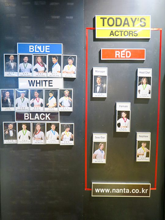 不同的组和今天出场的组