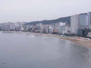 釜山最具代表性海边之一“广安里海水浴场”