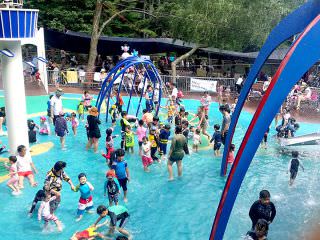 夏季开放，可以免费戏水的“kidkidk乐园”  </br> ※照片提供: 釜山市釜山镇区厅文化观光科