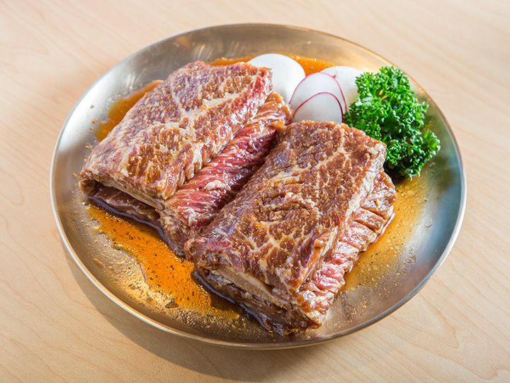 放上烧烤盘前的最佳状态