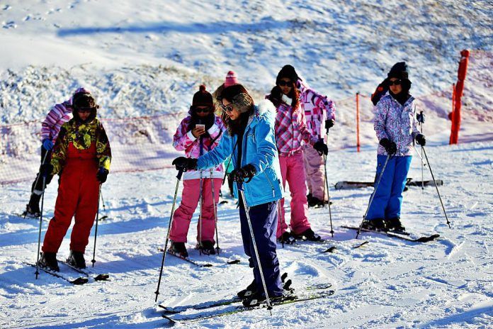 ▲韩国滑雪-双板滑雪场体验。(图/High One官网)