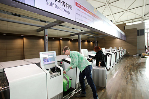 自助托运行李