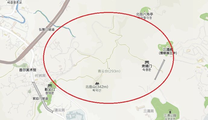 北岳山步行道(更新后)