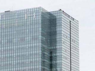 五线谱延伸出的公司标志