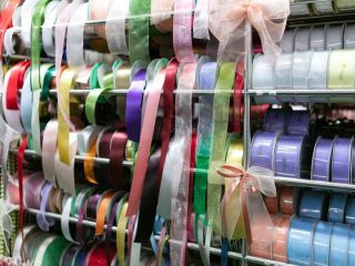 花束装饰用的彩带