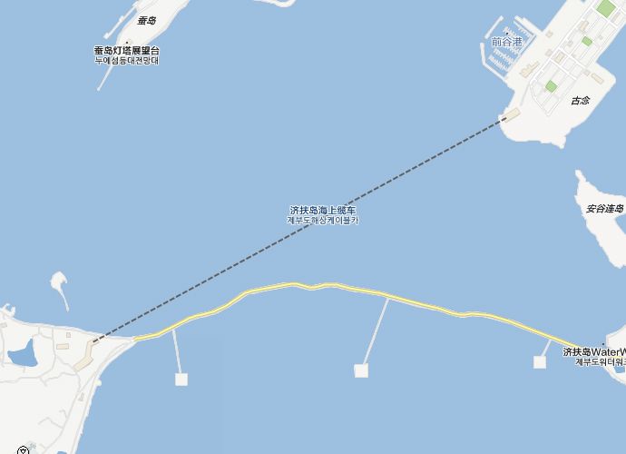 济扶岛海上缆车(更新后)