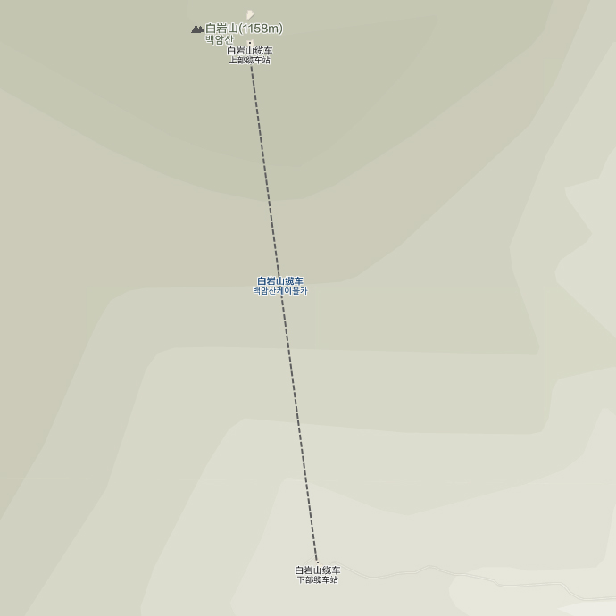 白岩山缆车(更新后)