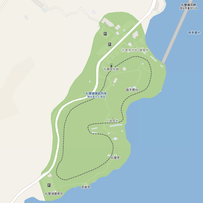 礼堂湖单轨列车(更新后)