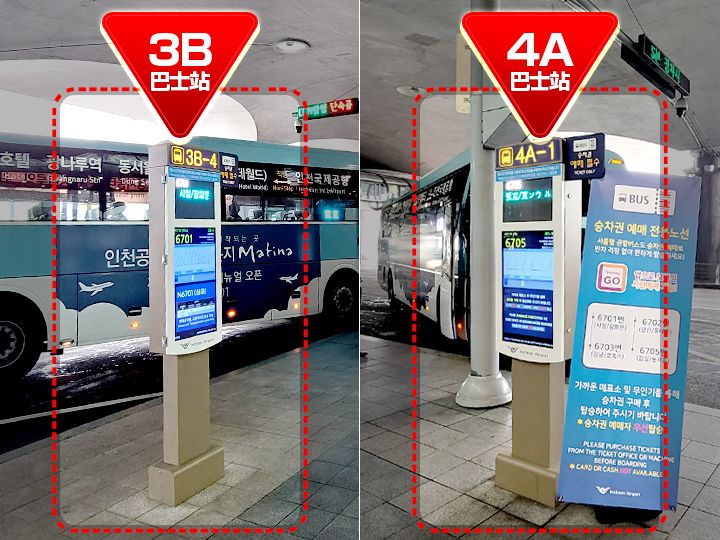 確認車票乘車點,找到對應乘車位置