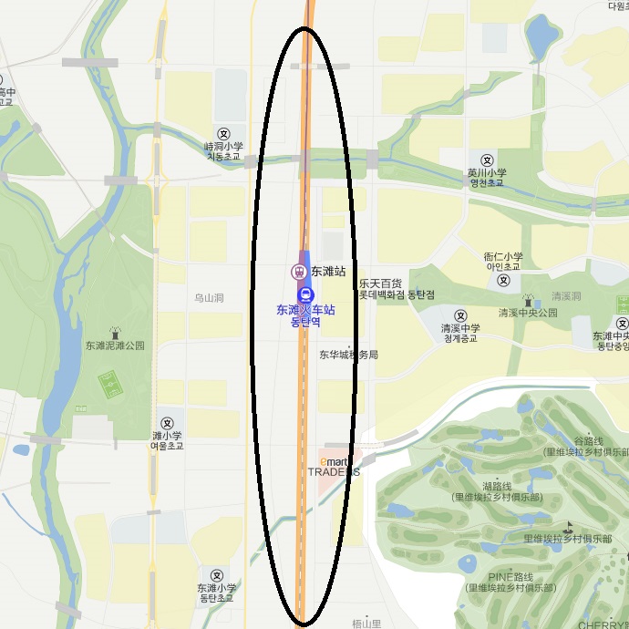 京釜高速公路直线化(更新后)