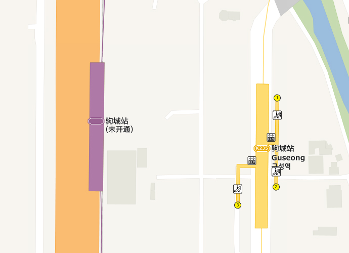 驹城站(更新前)