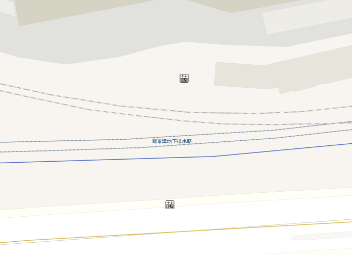 鹭粱津地下排水路(更新前)