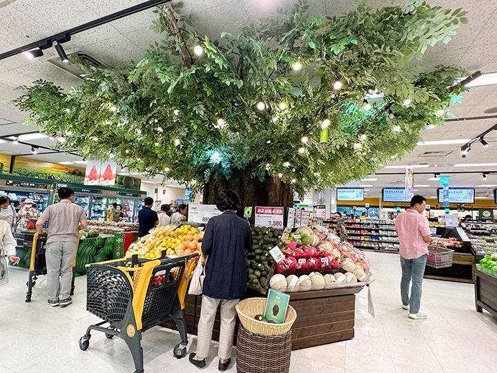 在蔬菜专区还能经常看到稀有的食材