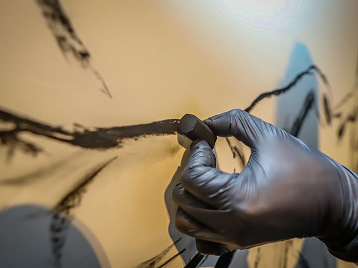 方便邊跳舞邊畫畫的特質木炭條