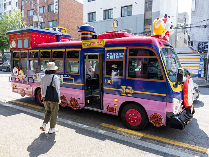 巴士外观非常可爱