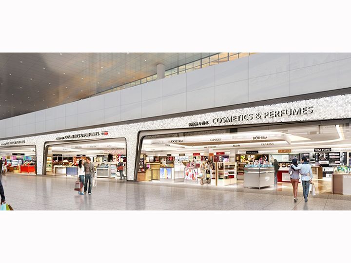 新罗免税店仁川机场店 韩国购物 韩国旅游网 韩巢网