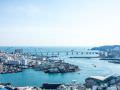 釜山港口景致一览无余