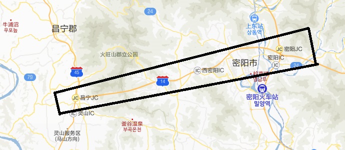 「昌宁JC~密阳JC」(更新后)