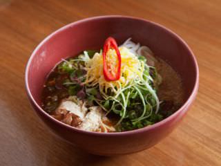 红酸甜鸡肉凉面