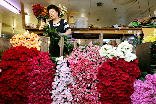 南大门・大都花卉综合批发中心