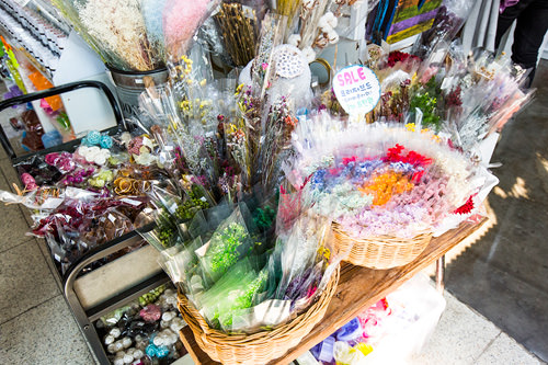 经过特殊处理的干花