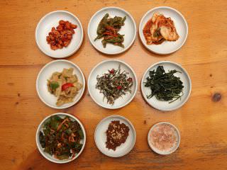 各式各样的小菜