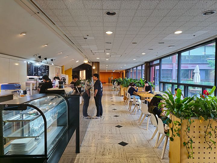 疲惫的时候可以休息一下的咖啡厅