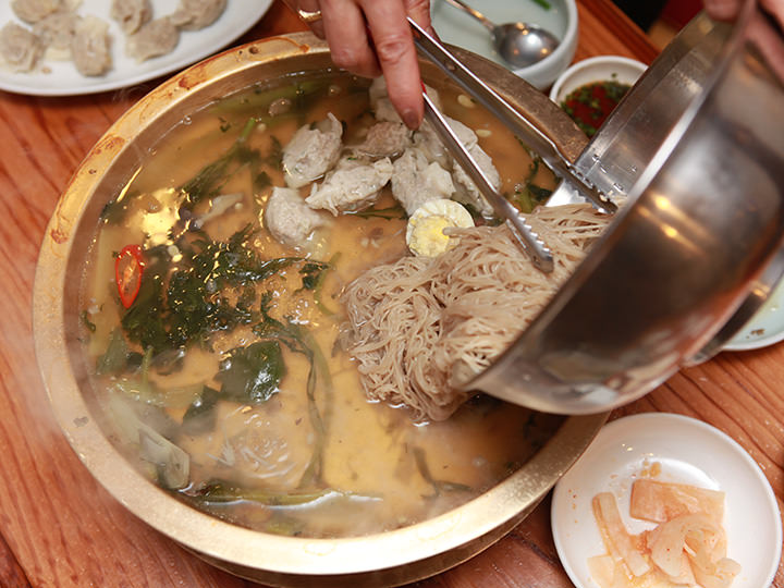 沸腾一小会便可食用