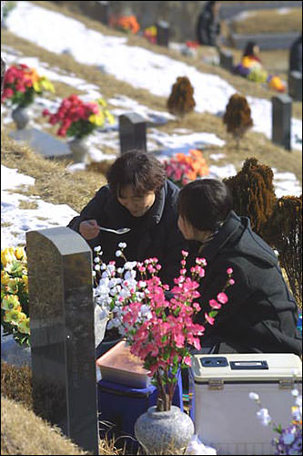 贡品要与先人一起吃