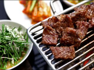 柔软香嫩的韩牛烤肉